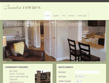 Tablet Screenshot of camdentownes.com